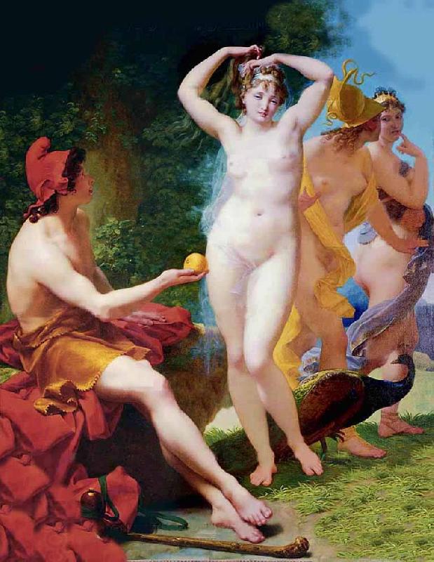 Baron Jean-Baptiste Regnault The Judgment of Paris China oil painting art